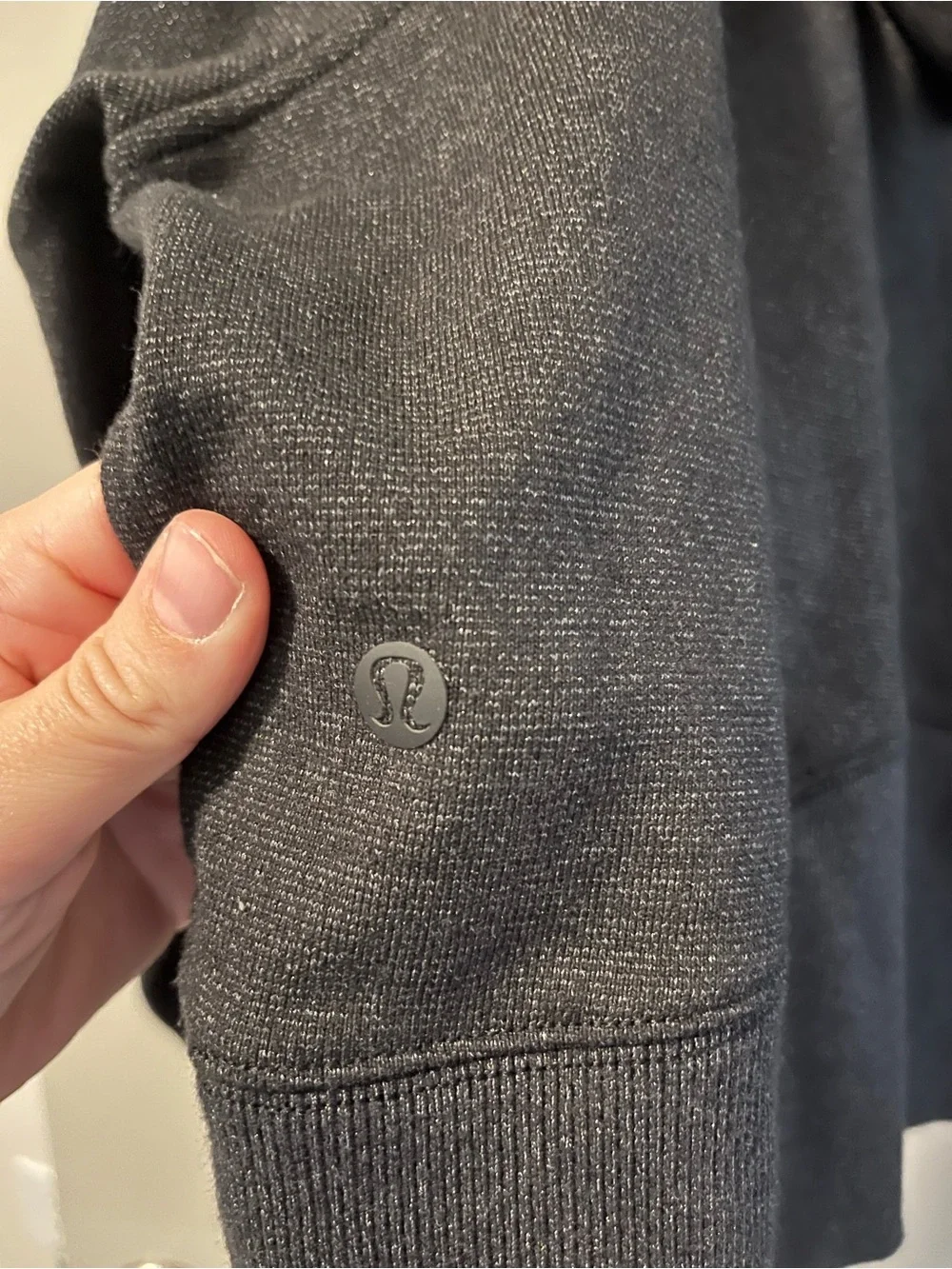 lululemon athletica Dark Charcoal Crewneck Hoodie